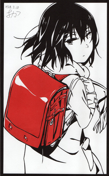 切り絵 雛月加代 おかつ さんのイラスト ニコニコ静画 イラスト