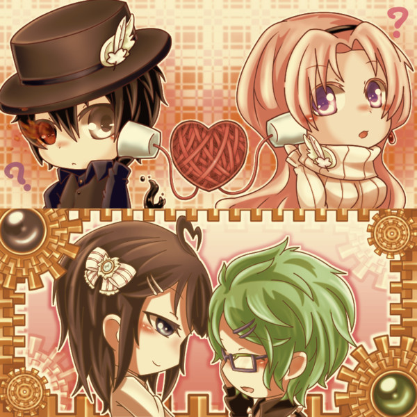 Tw5 カップル合わせコン セピア風 Setora さんのイラスト ニコニコ静画 イラスト