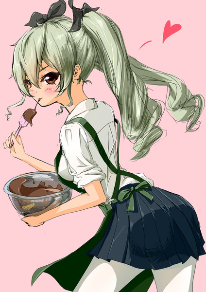 アンチョビのバレンタインチョコ 4iiil さんのイラスト ニコニコ静画 イラスト