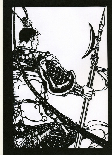 切り絵 呂布 切り絵ケーキ さんのイラスト ニコニコ静画 イラスト
