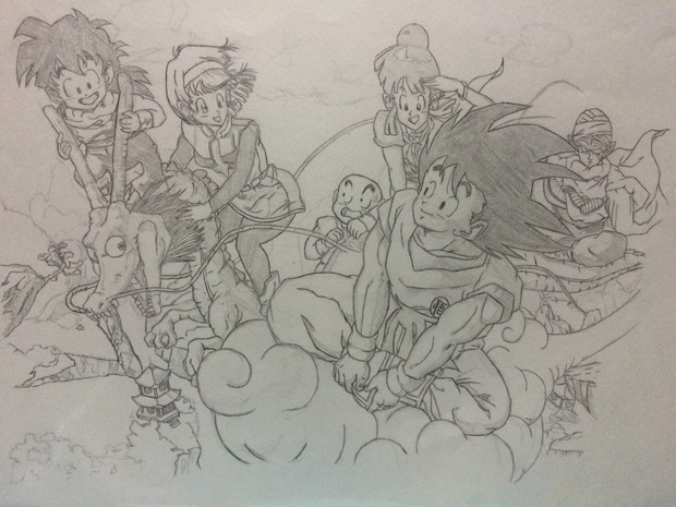 ドラゴンボールの模写 ニコニコ静画 イラスト
