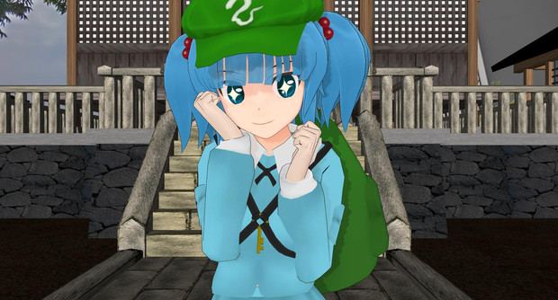 珍しいものを見て 目を輝かせるにとりの図 Ysk 東方記念日 さんのイラスト ニコニコ静画 イラスト