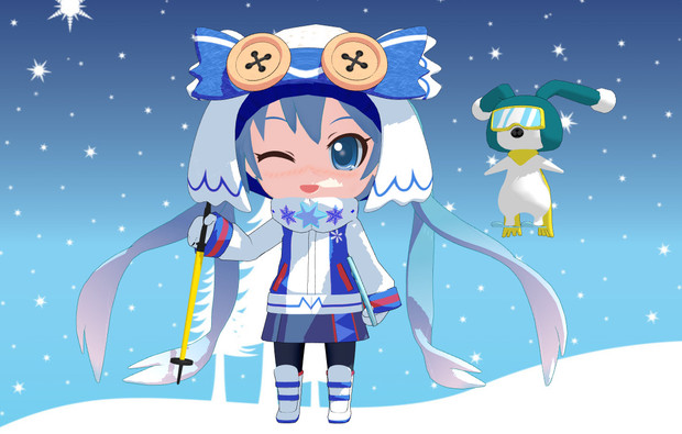 雪ミク2016 ねんどろいど 坂倉 Sakakura さんのイラスト ニコニコ