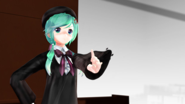 恋愛裁判 MMD - ニコニコ静画 (イラスト)