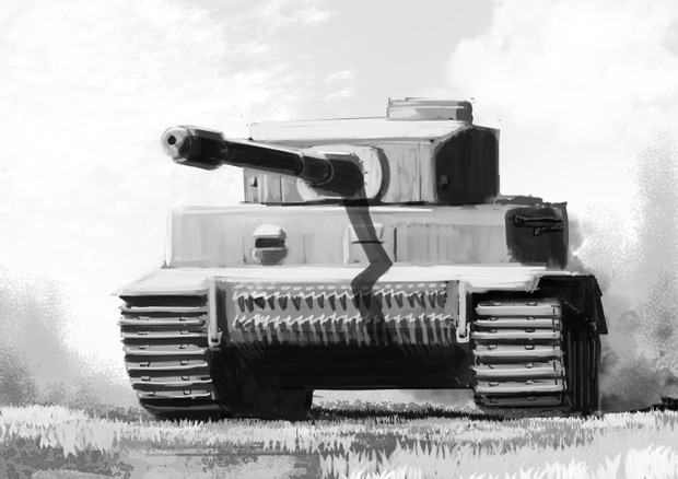 ティーガーっぽいの ひさちゅう さんのイラスト ニコニコ静画 イラスト