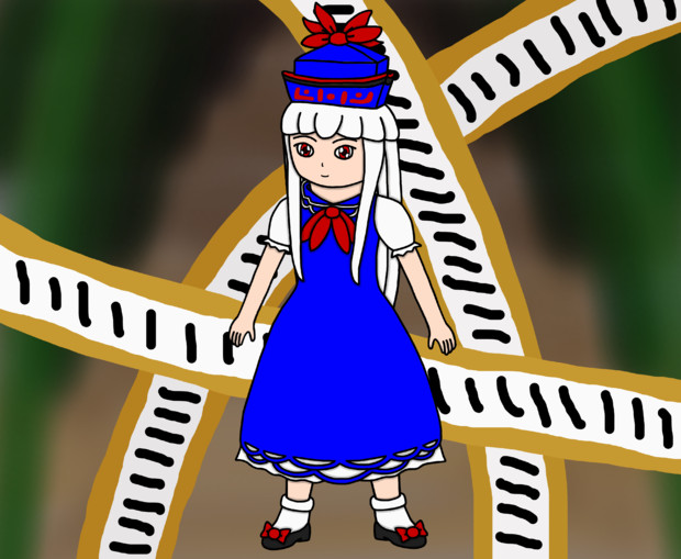 けーね先生を描いてみた