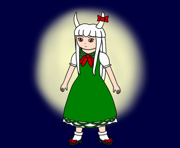 きもけーねを描いてみた