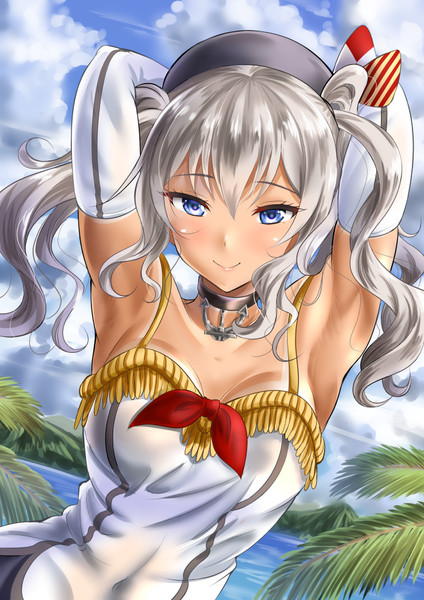 艦これ 日焼け鹿島さん 春日野トバリ さんのイラスト ニコニコ静画 イラスト