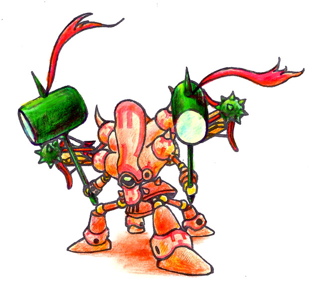 Sキラーマシンライト アイアンハンマー うっかり8べぇ さんのイラスト ニコニコ静画 イラスト