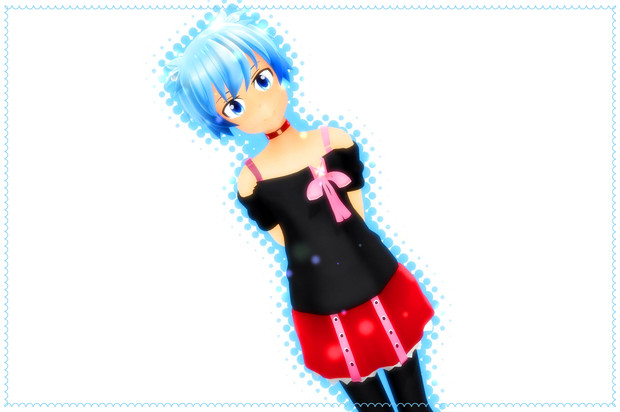 Mmdモデル配布あり 暗杀教室 潮田渚 しおたなぎさ 1 0椛暗式 椛暗 Official さんのイラスト ニコニコ静画 イラスト