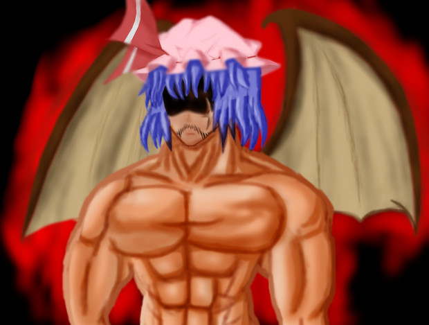 かっこいい裸のレミリア ごせにき さんのイラスト ニコニコ静画 イラスト