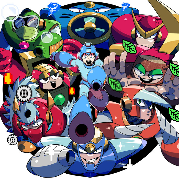 ロックマンとの出会い グリミィ さんのイラスト ニコニコ静画 イラスト