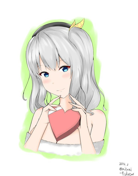 バレンタイン鹿島 深谷さかな さんのイラスト ニコニコ静画 イラスト