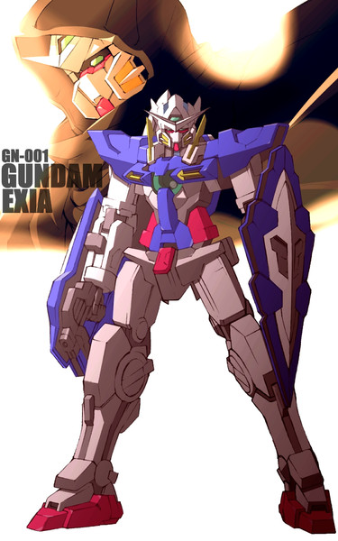 Gn 001 ガンダムエクシア Gnビームソードシールド装備 実川将太 さんのイラスト ニコニコ静画 イラスト