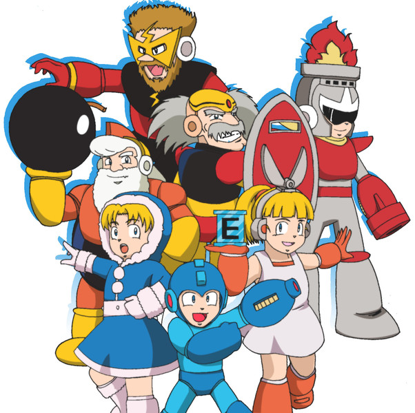 ロックマンとコスプレメンバー ナツドリ さんのイラスト ニコニコ静画 イラスト