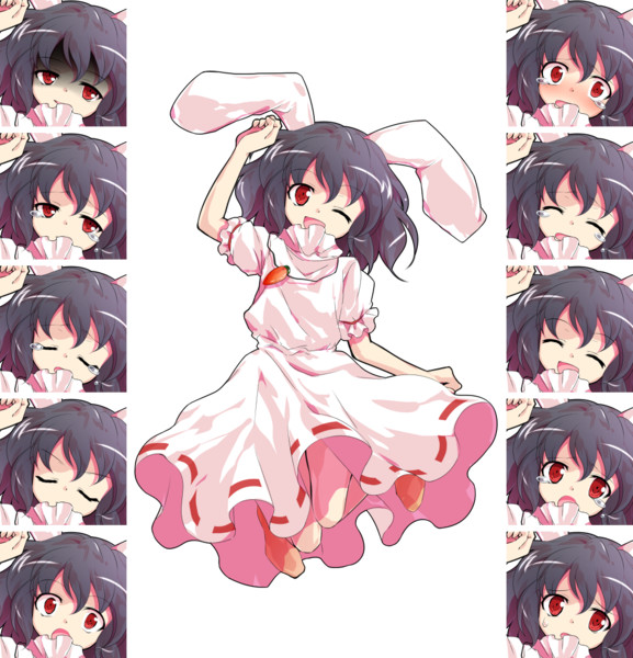 バトルっぽい てゐ立ち絵2 表情差分 はるか さんのイラスト ニコニコ静画 イラスト