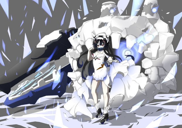 深海棲艦化 氷間棲姫 Anei さんのイラスト ニコニコ静画 イラスト