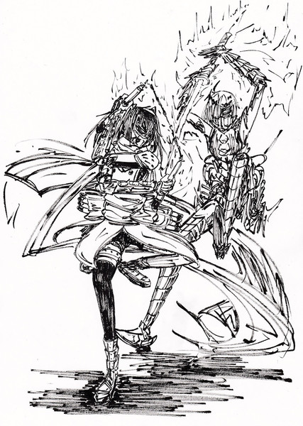 シンカイスレイヤー 聖なるヌンチャク 自由音エルマ さんのイラスト ニコニコ静画 イラスト