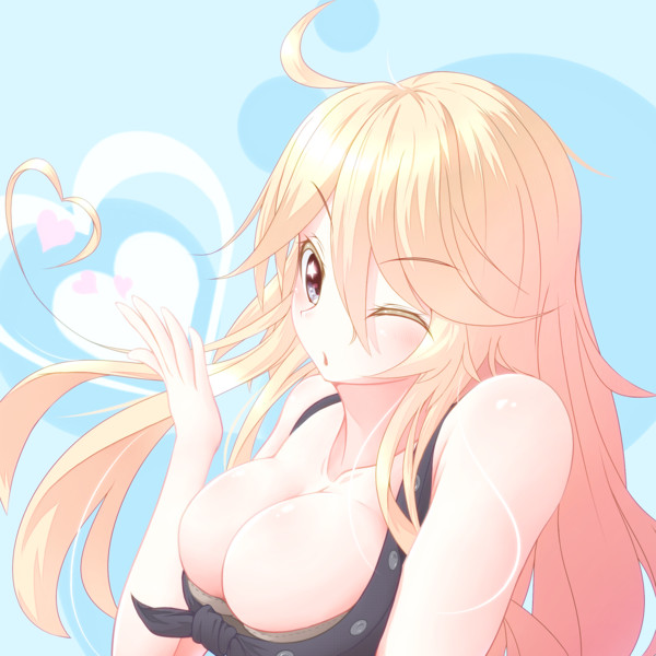 アイオワの投げキッス E Note さんのイラスト ニコニコ静画 イラスト