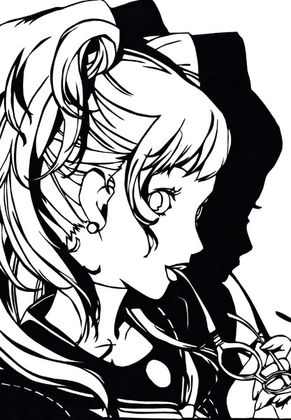 切り絵 ペルソナ４ 久慈川りせ 激辛コンポタージュ さんのイラスト ニコニコ静画 イラスト