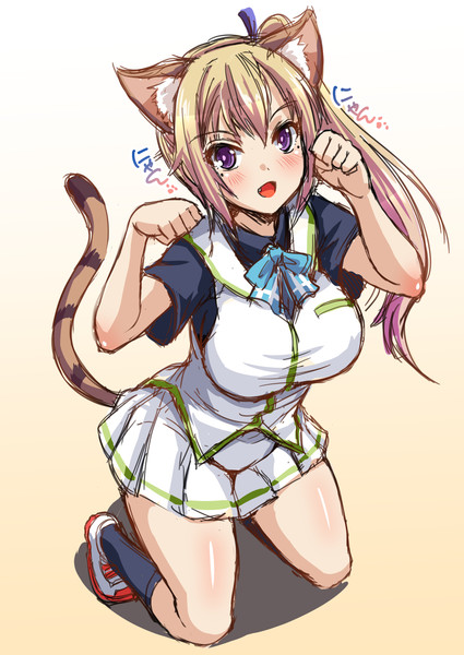 舞先輩のネコ耳最高だ 猫伊光 さんのイラスト ニコニコ静画 イラスト