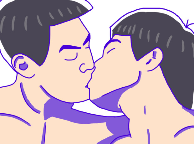 おそ松とカラ松の幸せなキス キモティカ ナオキ さんのイラスト ニコニコ静画 イラスト