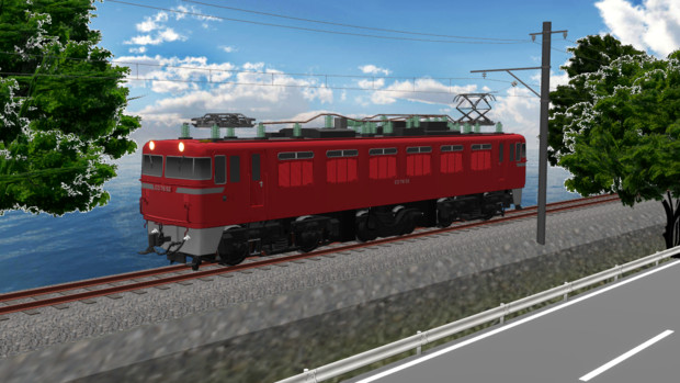 「ED76型っぽい電気機関車」のVer2について