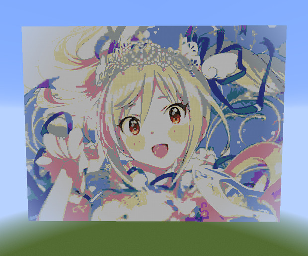 Minecraft デレマス神崎蘭子 ドット絵 ぽて さんのイラスト ニコニコ静画 イラスト