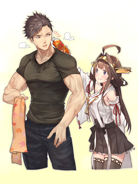 提督と金剛 ぼに さんのイラスト ニコニコ静画 イラスト