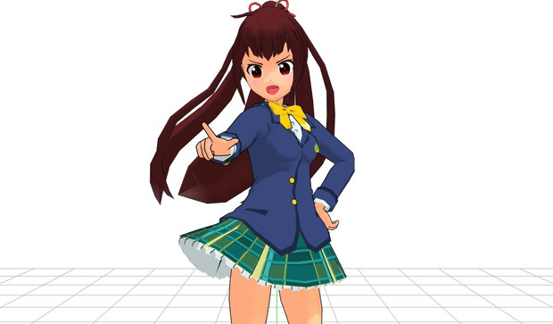 モデル配布 火向井 ゆり みせたがり さんのイラスト ニコニコ静画 イラスト