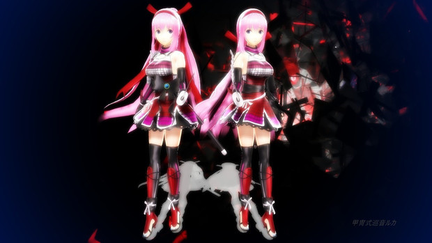 【MMD】甲冑式巡音ルカ【モデル配布】