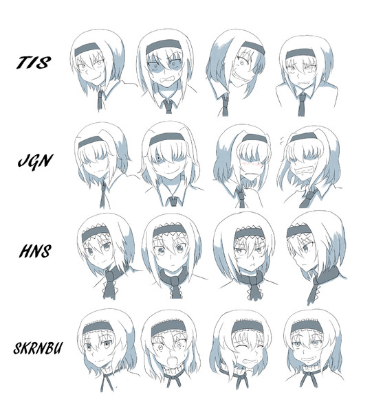 一派表情集 サイバラ さんのイラスト ニコニコ静画 イラスト