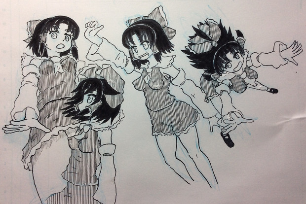 頭部をいろんな角度で描くのが難しい 入院 さんのイラスト ニコニコ静画 イラスト