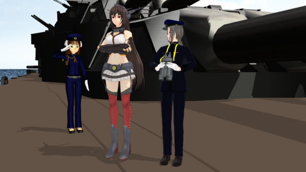 【MMD艦これ】訓練見てるだけ