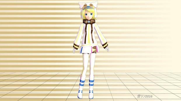 【MMD】雪リン2016【モデル配布】