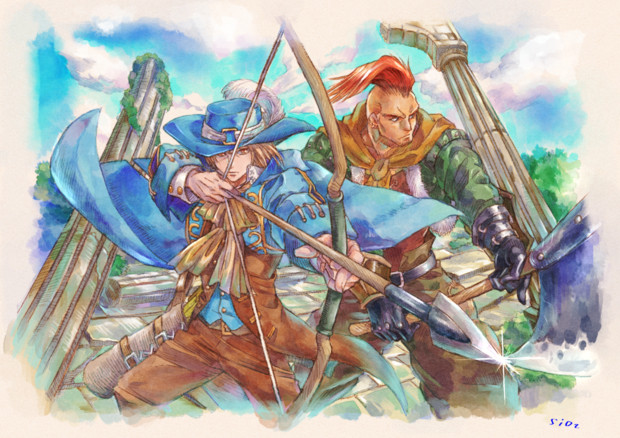 ナルセスさんとタイラーさん Sio2 さんのイラスト ニコニコ静画 イラスト