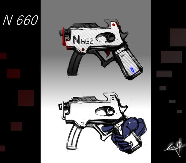 オリジナル拳銃 Rev さんのイラスト ニコニコ静画 イラスト
