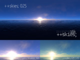 ++skies; 025 [16k8k/8k4kスカイドーム素材配布]