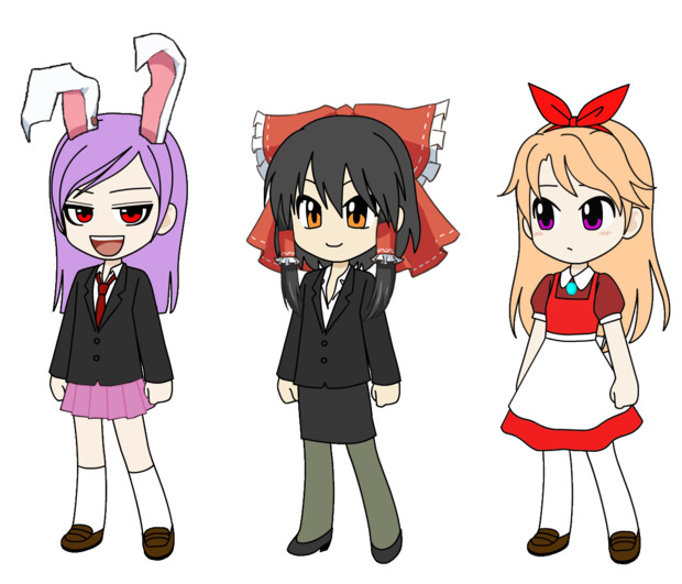 三馬鹿トリオ リジェ バロ さんのイラスト ニコニコ静画 イラスト