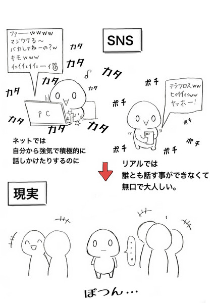 ネット弁慶 のぼぼん さんのイラスト ニコニコ静画 イラスト