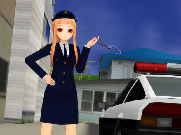 【MMD】婦警さん【レア様】