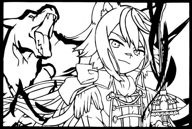 切り絵 ハルシュト バナナの妖精 さんのイラスト ニコニコ静画 イラスト