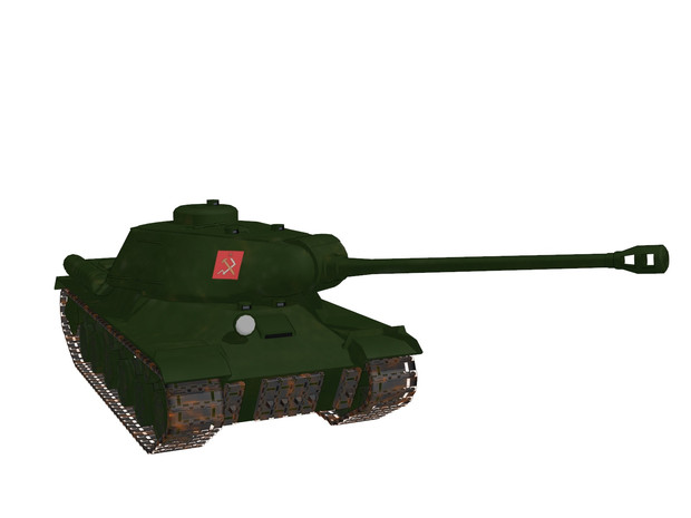【MMD陸軍】 IS-2重戦車（プラウダ仕様）