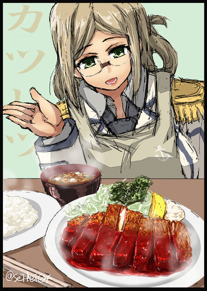 香取先生のカツレツはトマトソースで Seitei さんのイラスト ニコニコ静画 イラスト