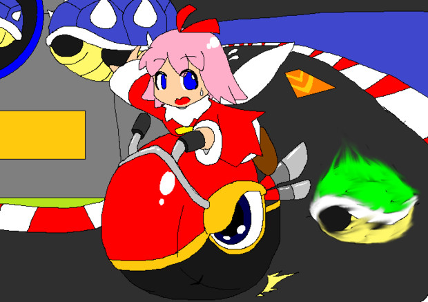 マリオカートにカービィ参戦して欲しい 参上 ドミノ 最低の飼育者の屑 さんのイラスト ニコニコ静画 イラスト