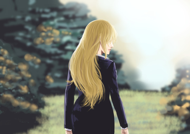 後ろ姿 ひさちゅう さんのイラスト ニコニコ静画 イラスト