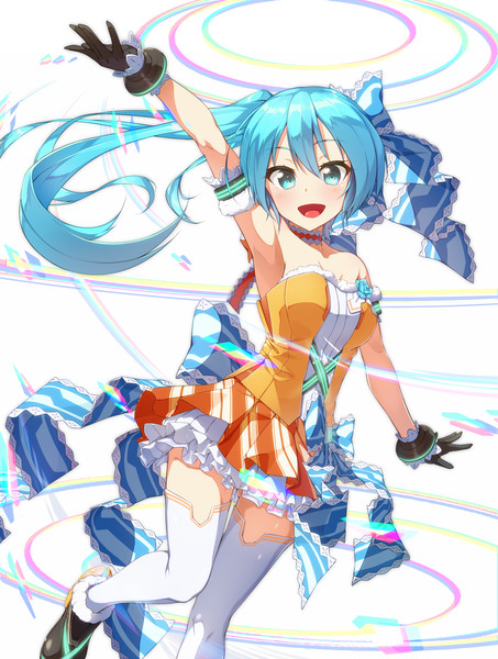 初音ミク【オレンジブロッサムVer.】 / くろんこ さんのイラスト