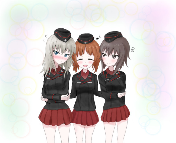 あったかもしれない黒森峰女学園の日常 えりか さんのイラスト ニコニコ静画 イラスト