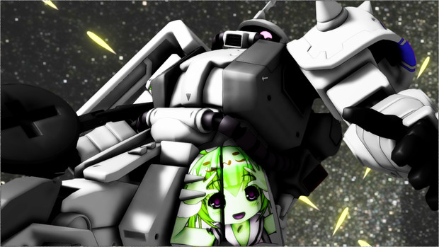 Mmd 高機動型ザク シン マツナガ機 Gm3 百式p さんのイラスト ニコニコ静画 イラスト