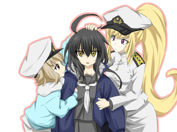 クーデリア提督とアトラ提督 Tobizaru さんのイラスト ニコニコ静画 イラスト